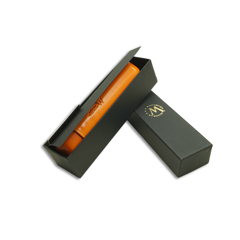 Montes Gerçek Deri El Yapımı 65 Ring Amsterdam Tekli Puro Kılıfı