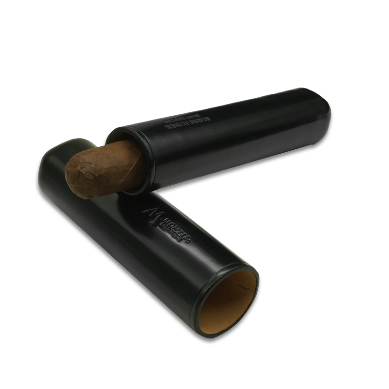 Montes Gerçek Deri El Yapımı 65 Ring Londres Tekli Puro Kılıfı