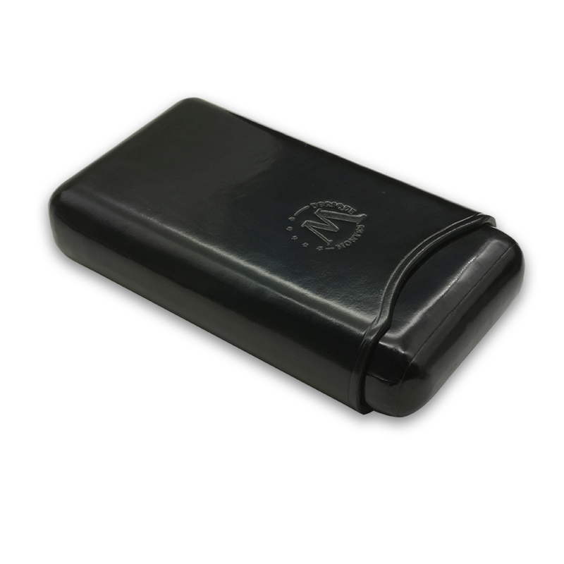 Montes Gerçek Deri El Yapımı 65 Ring Londres Üçlü Puro Kılıfı