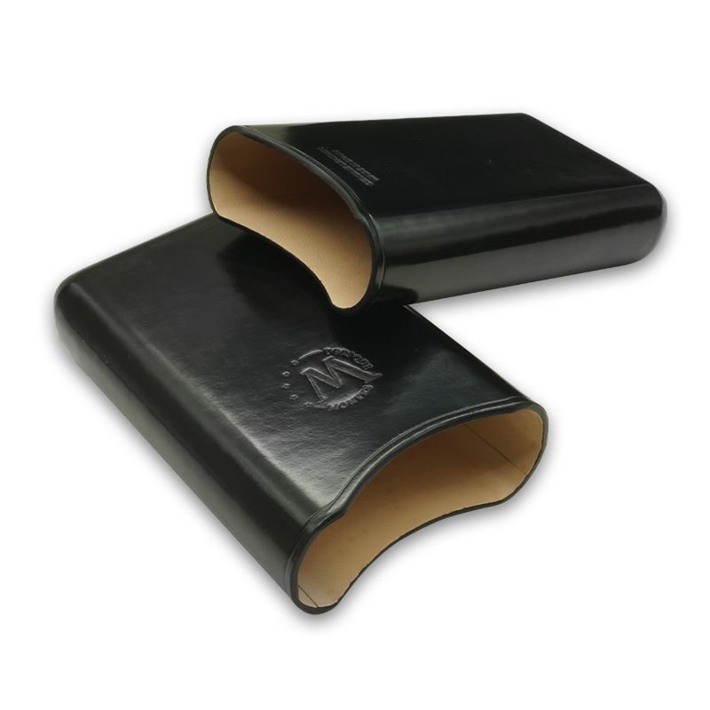 Montes Gerçek Deri El Yapımı 65 Ring Londres Üçlü Puro Kılıfı