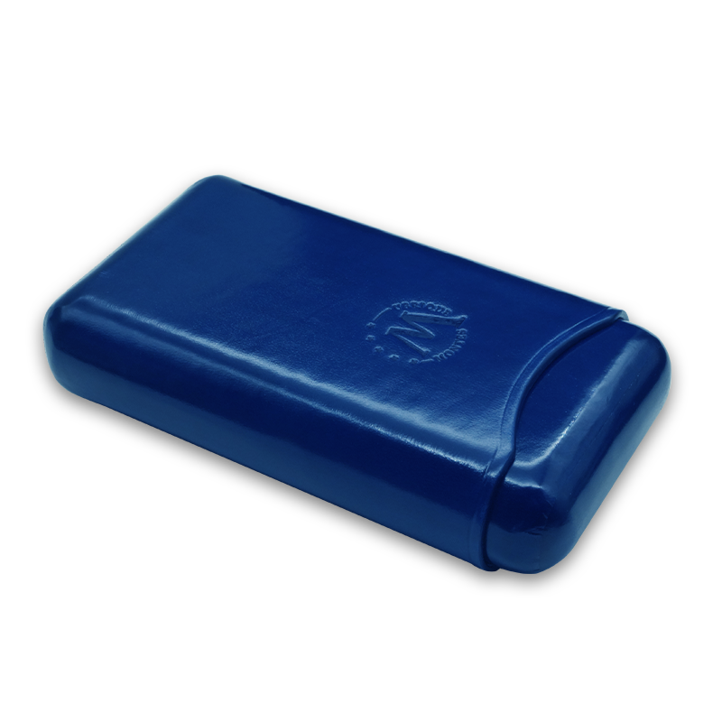 Montes Gerçek Deri El Yapımı 65 Ring Monaco Üçlü Puro Kılıfı