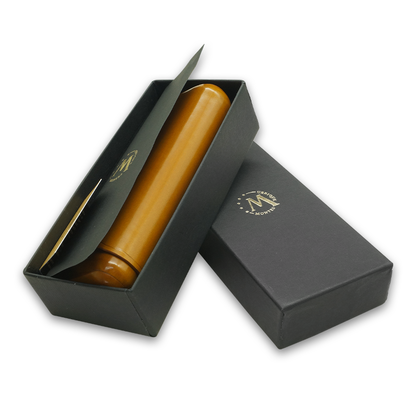 Montes Gerçek Deri El Yapımı 65 Ring Munich İkili Puro Kılıfı