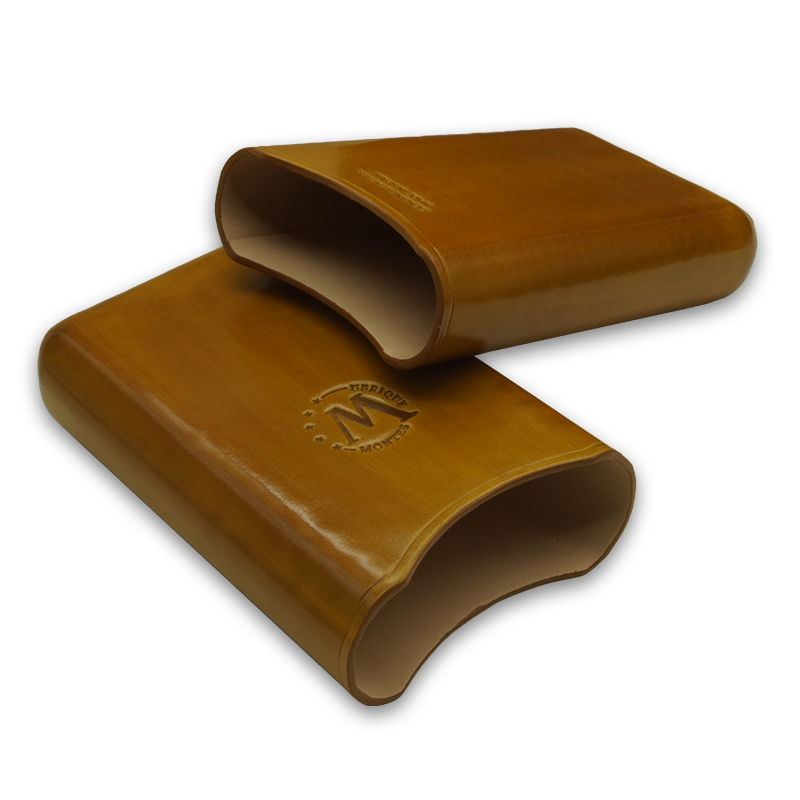 Montes Gerçek Deri El Yapımı 65 Ring Munich Üçlü Puro Kılıfı