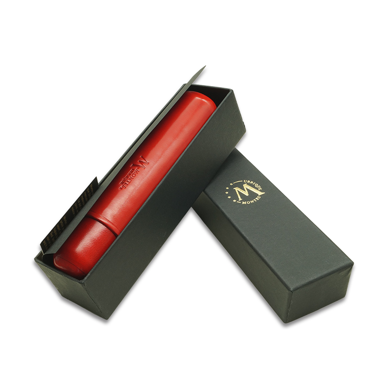 Montes Gerçek Deri El Yapımı 65 Ring Paris Tekli Puro Kılıfı