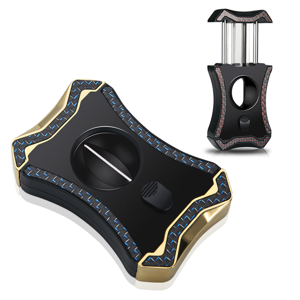 QC-1 Altın Lacivert V-Cut Puro Kesici