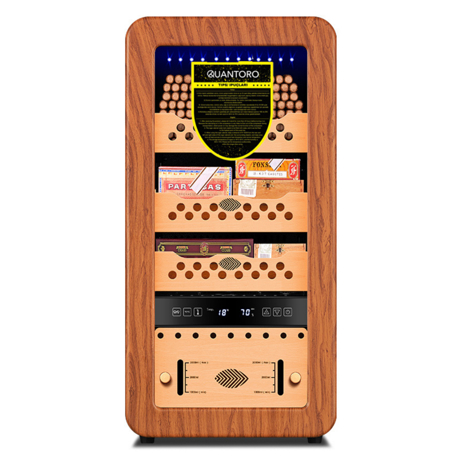 QCC-26-A Cabinet Cigar Cabinet
