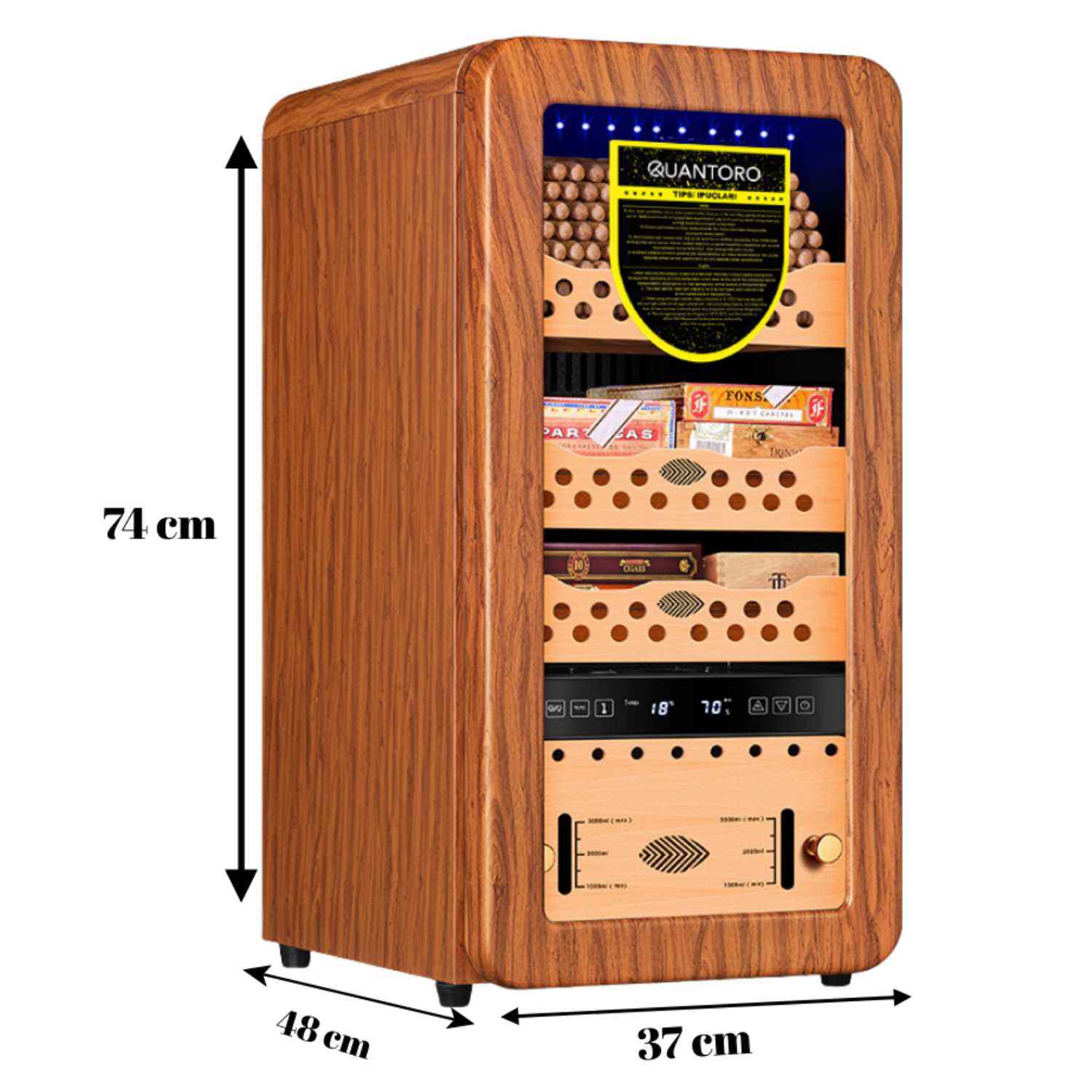 QCC-26-A Cabinet Cigar Cabinet
