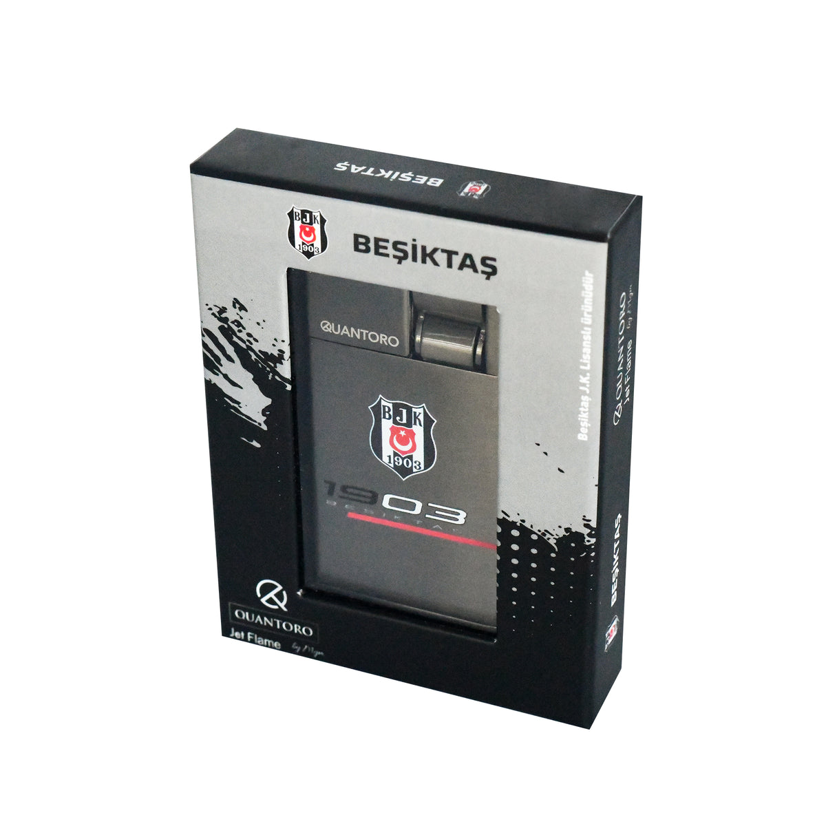 Beşiktaş Premium Jet Boxed Fan Lighter QT-1