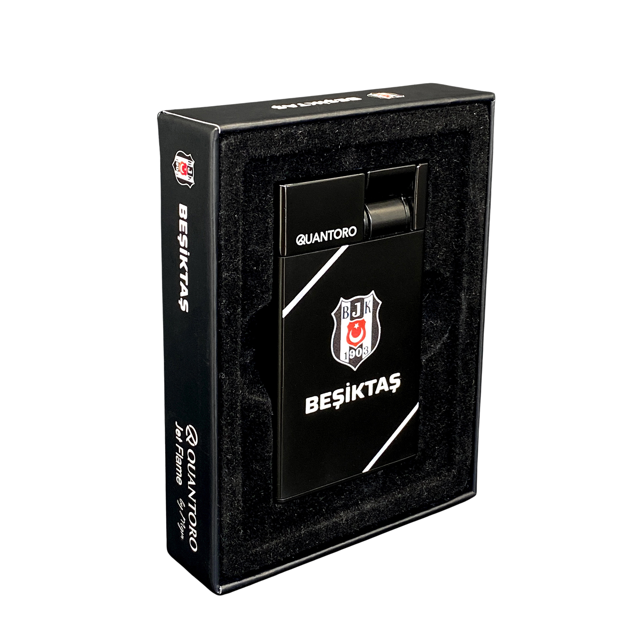 Beşiktaş Premium Jet Kutulu Taraftar Çakmak QT-3