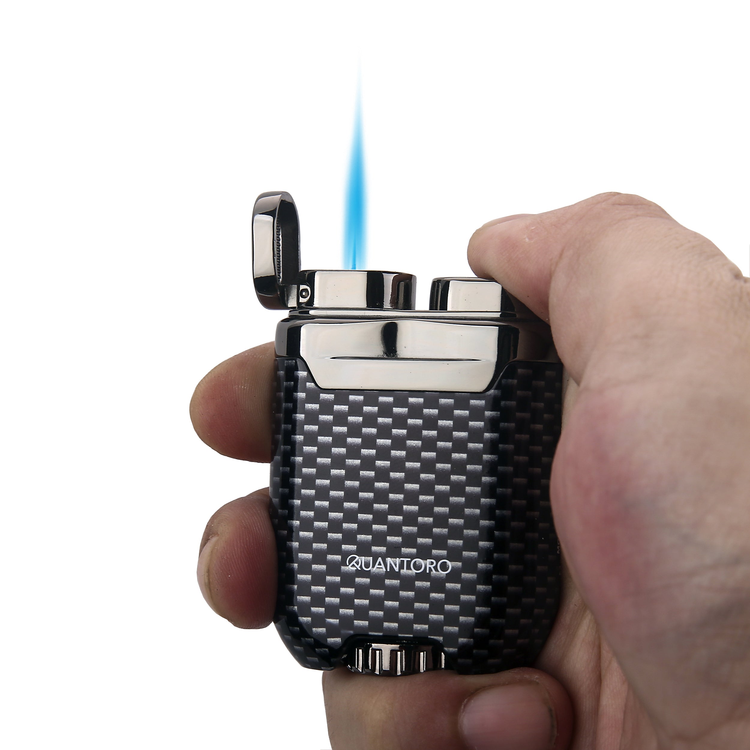 Quantoro MGM04-21 9'lu Carbon Tek Torch Jet Alev Çakmak