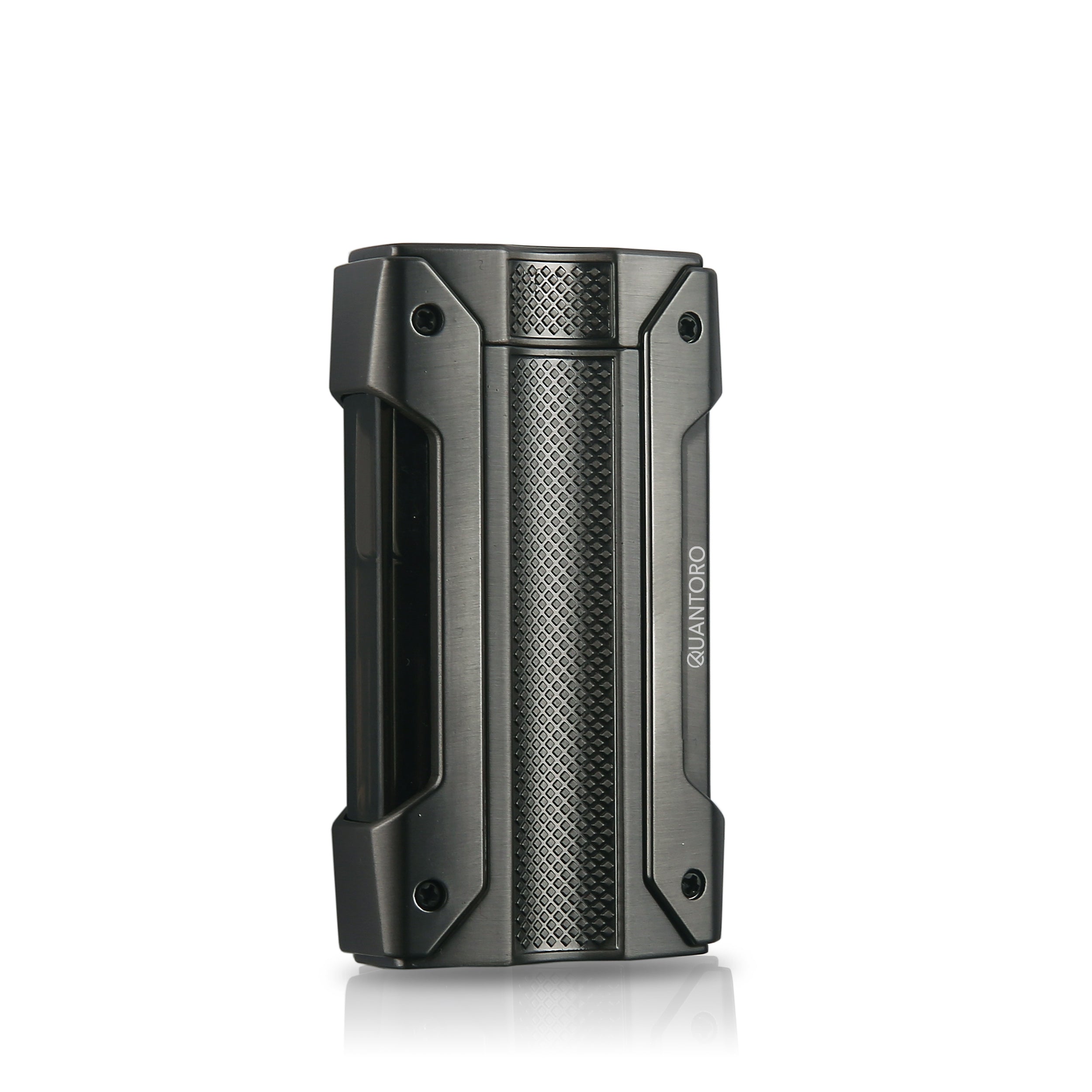 Quantoro MGM04-7 Piercing Jet Flame Gunmetal Lighter
