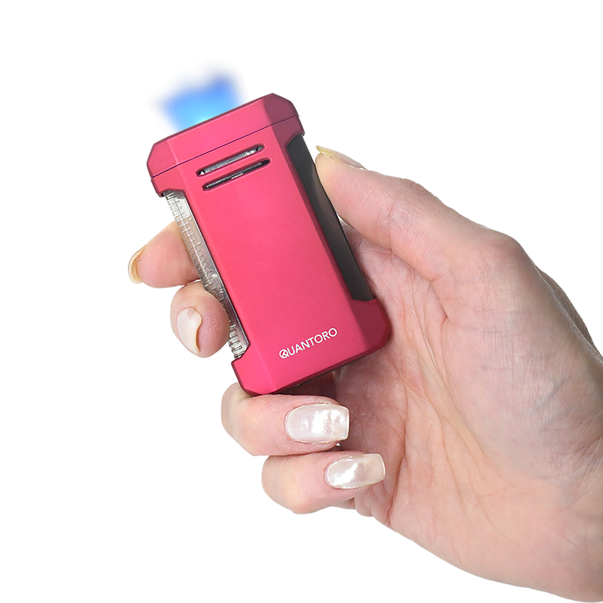 Quantoro MGM05-65 Üçlü Perde Alev Green Çakmak