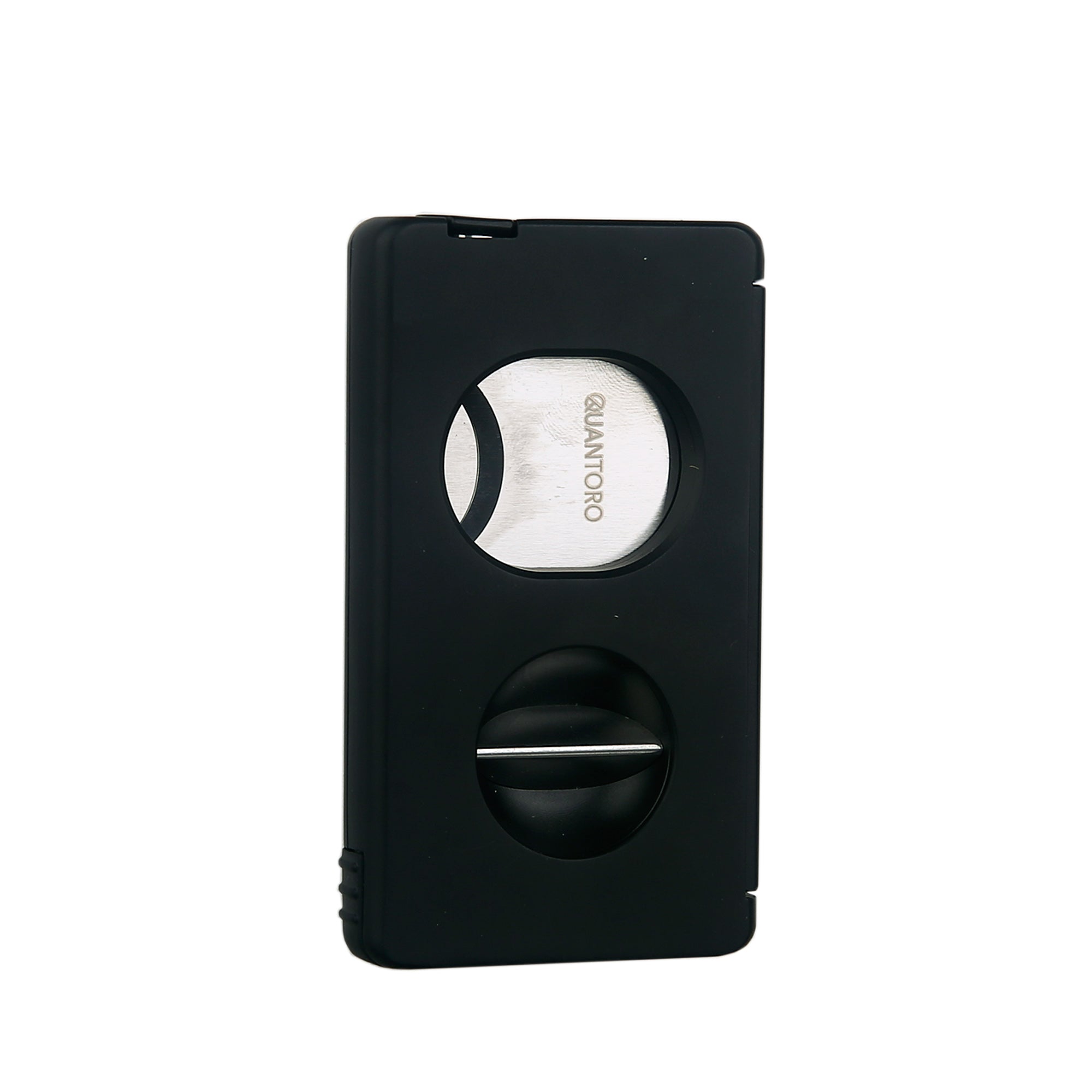 Quantoro QC-12 Straight/V-Cut E-Black Cigar Piercing Needle Cutter