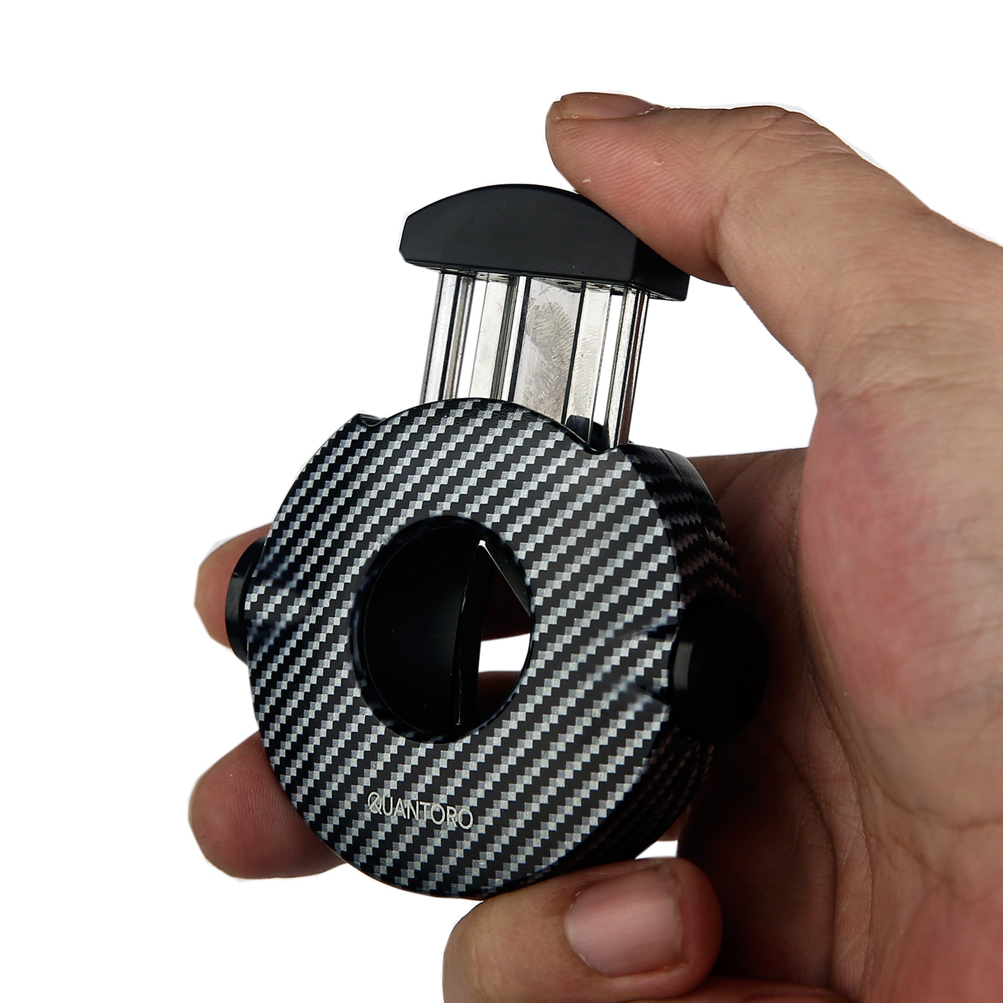 Quantoro QC-15 Yuvarlak V-Kesim Black Puro Kesici