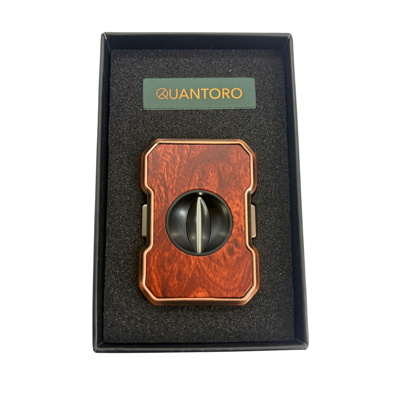 Quantoro QC-7 Copper Browngrain Cigar Kesici
