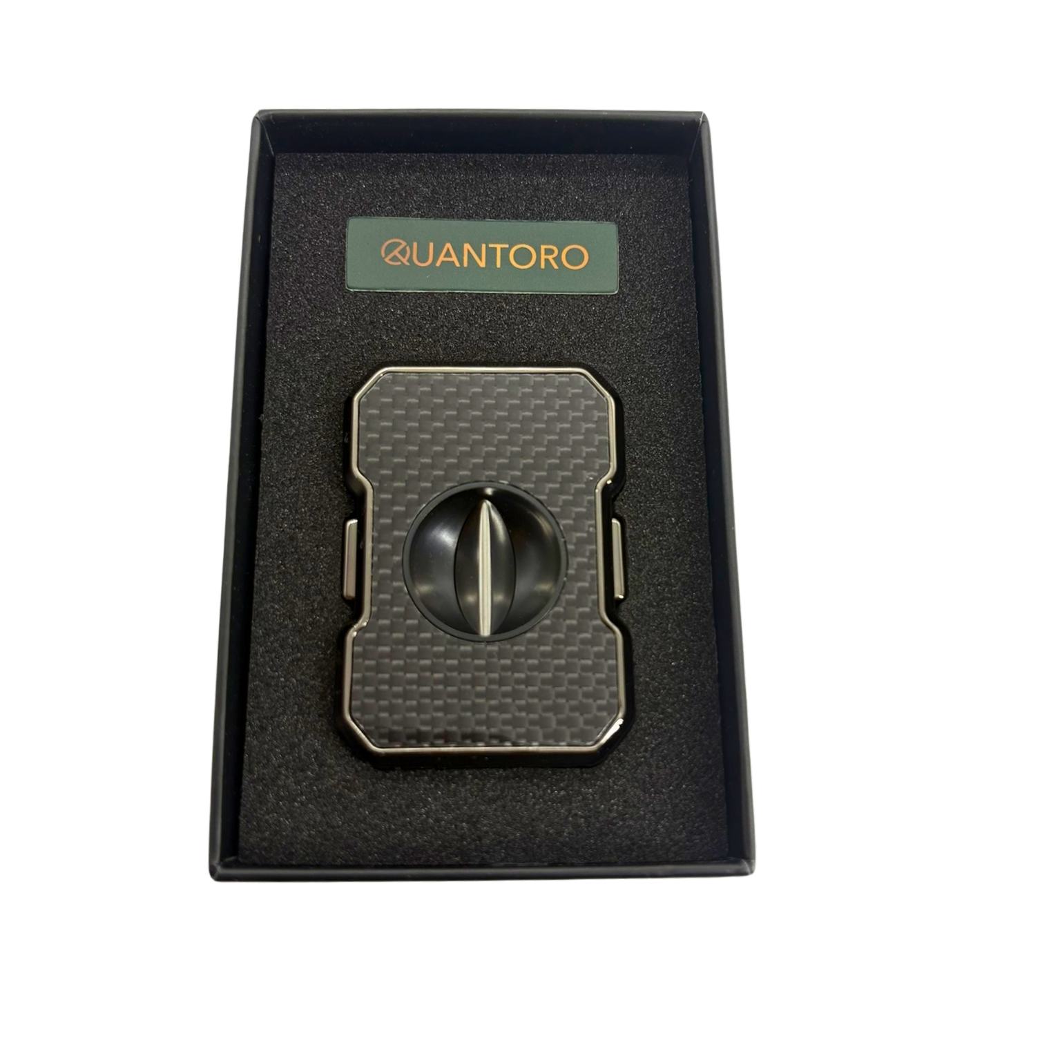 Quantoro QC-7 Gunmetal Black Carbon Puro Kesici