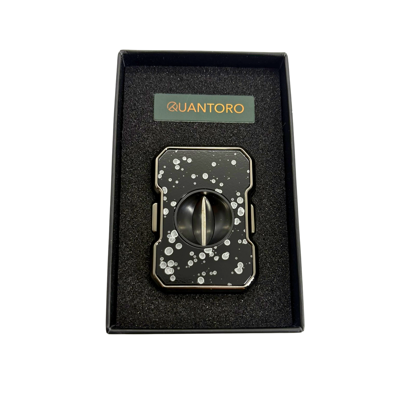 Quantoro QC-7 Gunmetal Black Dots Puro Kesici