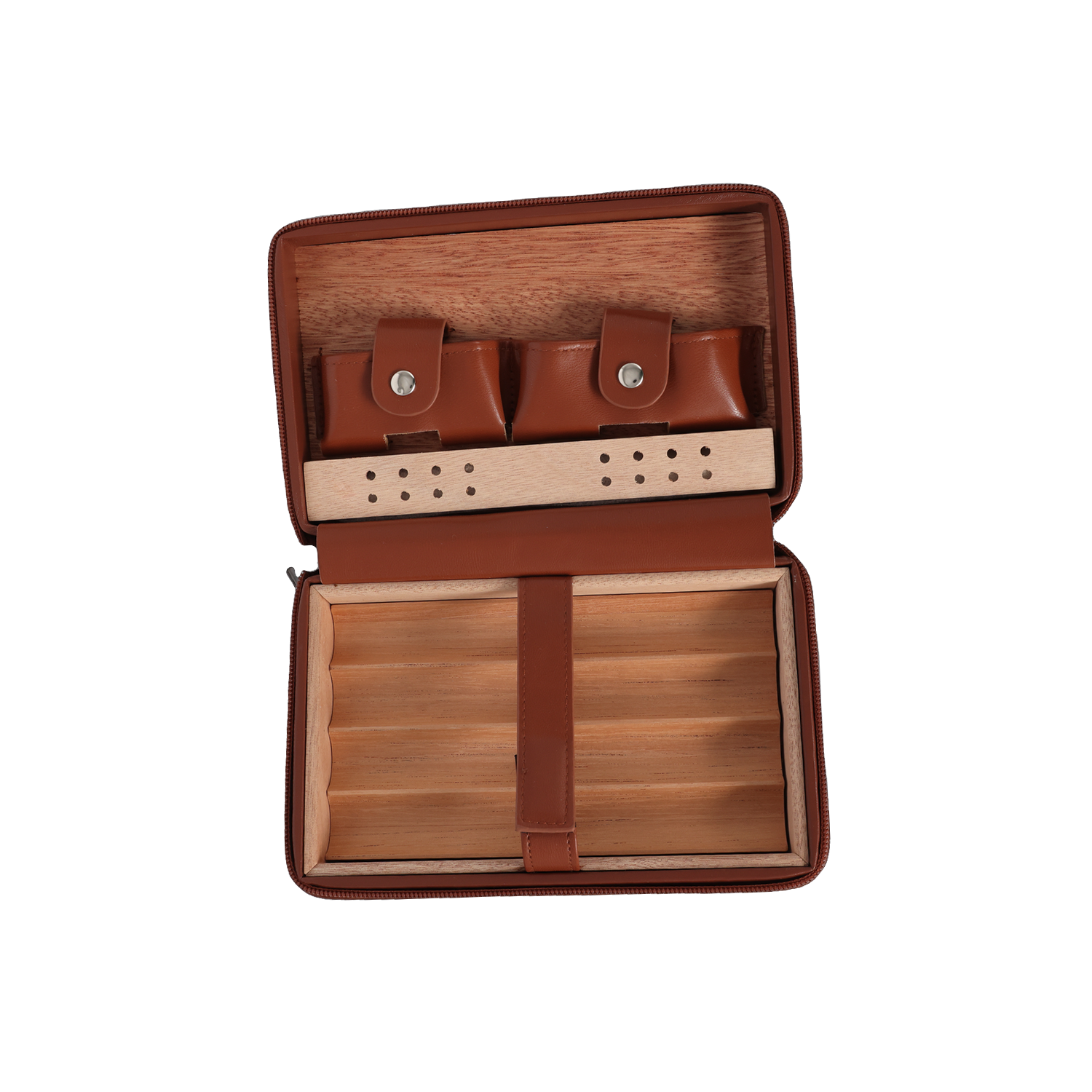 QLP-10 Kahverengi Deri Puro Çantası