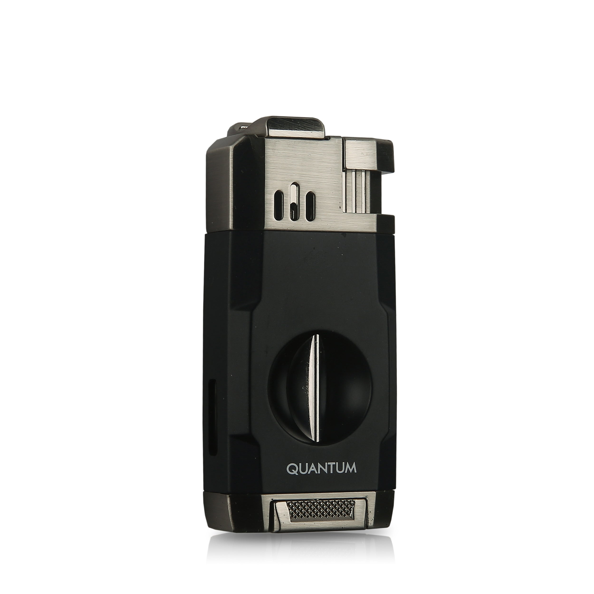 MGM-15 Black Çift Torch Jet Alev V-Cut Çakmak