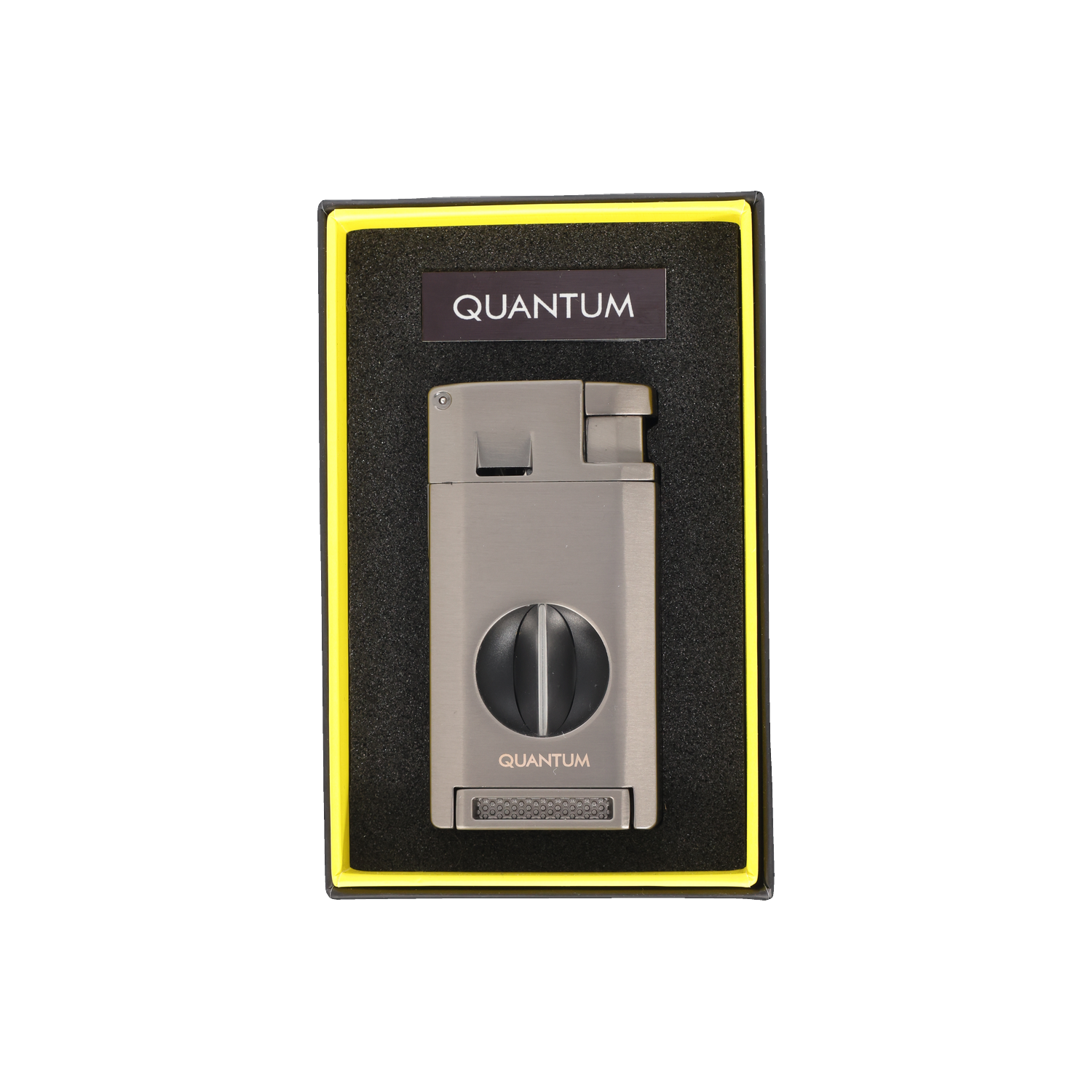 MGM-27 Gunmetal Çift Torch Jet Alev V-Cut Çakmak