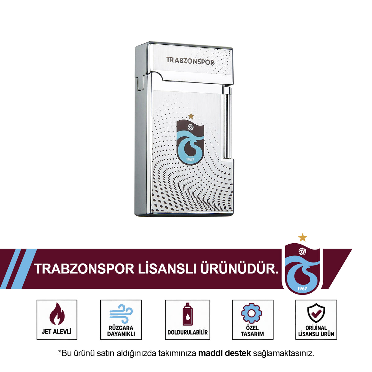Trabzonspor Licensed Premium Lighter DP-03 26U26U006