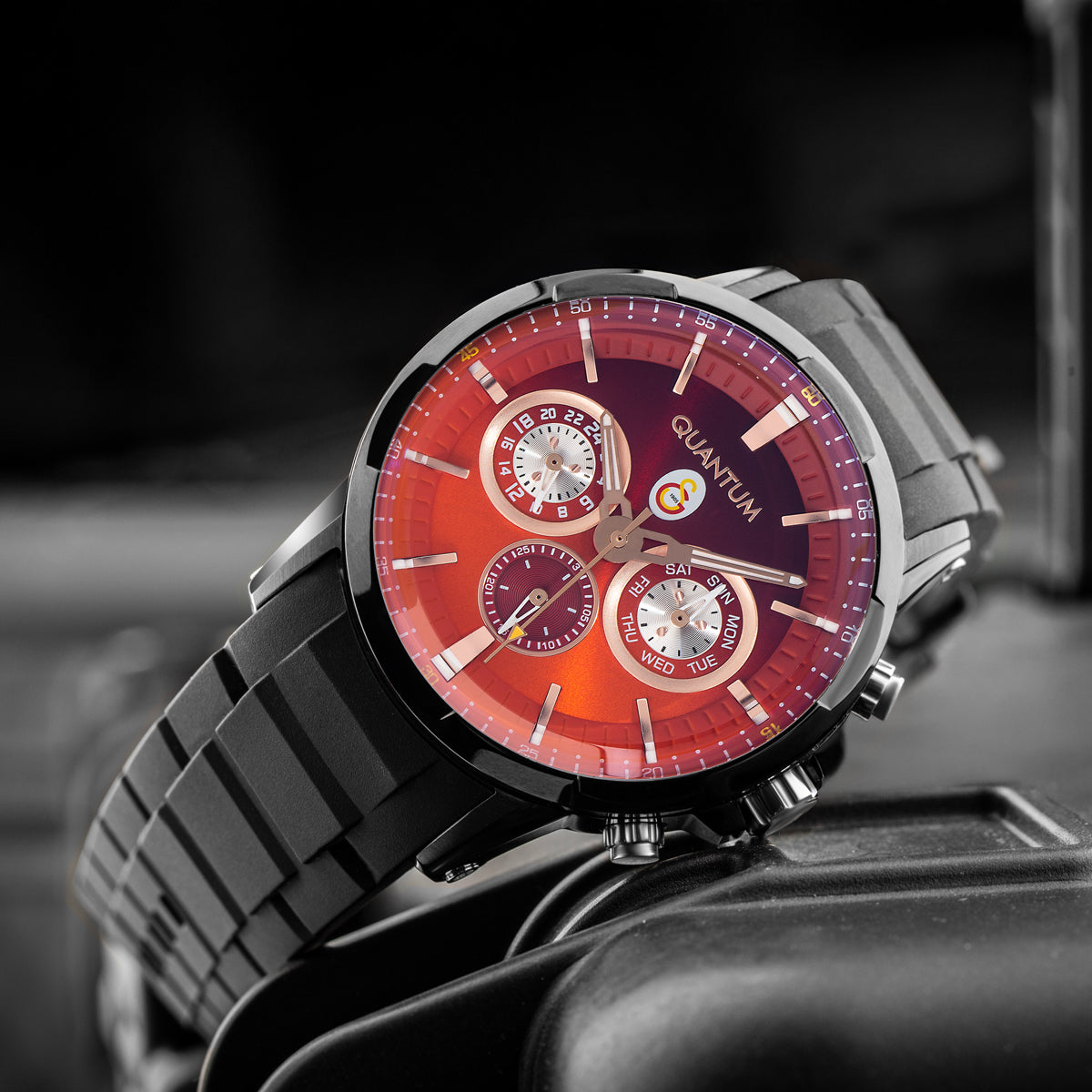 Galatasaray Quantum Watch U231271 - GS Cup Included as a Gift