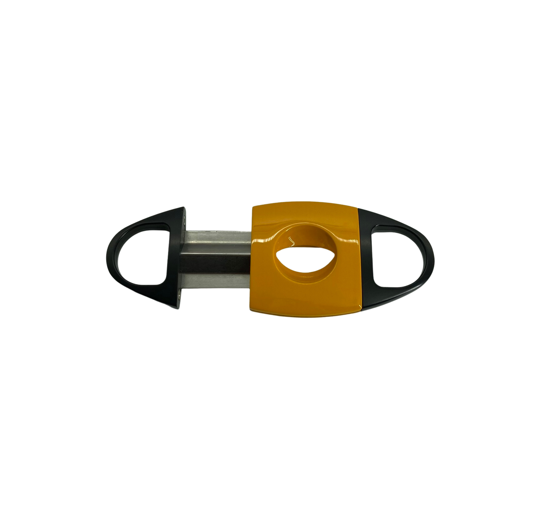 QNN Deri Kılıflı Sarı Puro Kesici