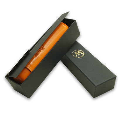 Montes Gerçek Deri El Yapımı 52 Ring Amsterdam Tekli Puro Kılıfı