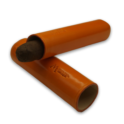 Montes Gerçek Deri El Yapımı 52 Ring Amsterdam Tekli Puro Kılıfı