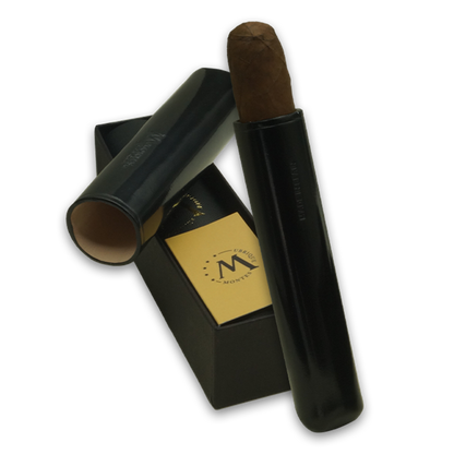 Montes Gerçek Deri El Yapımı 52 Ring Londres Tekli Puro Kılıfı