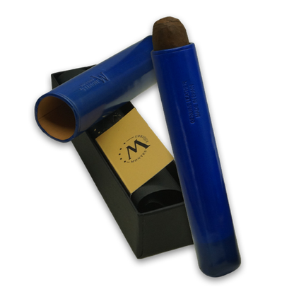 Montes Gerçek Deri El Yapımı 52 Ring Monaco Tekli Puro Kılıfı