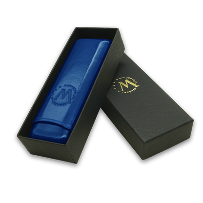 Montes Gerçek Deri El Yapımı 52 Ring Monaco İkili Puro Kılıfı