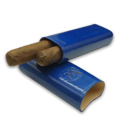 Montes Gerçek Deri El Yapımı 52 Ring Monaco İkili Puro Kılıfı