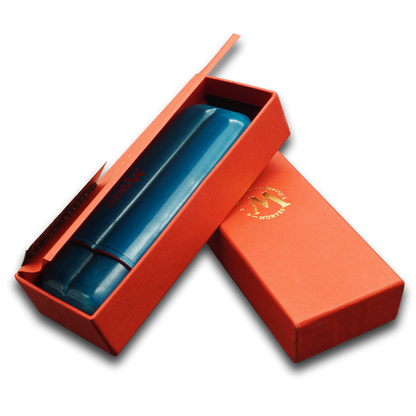 Montes Gerçek Deri El Yapımı 52 Ring Ocean İkili Puro Kılıfı