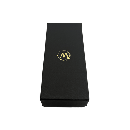 Montes Gerçek Deri El Yapımı 70 Ring Siyah İkili Puro Kılıfı