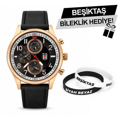 Beşiktaş Lisanslı Kol Saati 56E2S45760 - BJK Bileklik Hediyeli