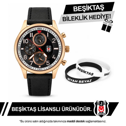 Beşiktaş Lisanslı Kol Saati 56E2S45760 - BJK Bileklik Hediyeli