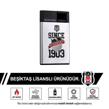 Beşiktaş Premium Jet Kutulu Taraftar Çakmak QT-2