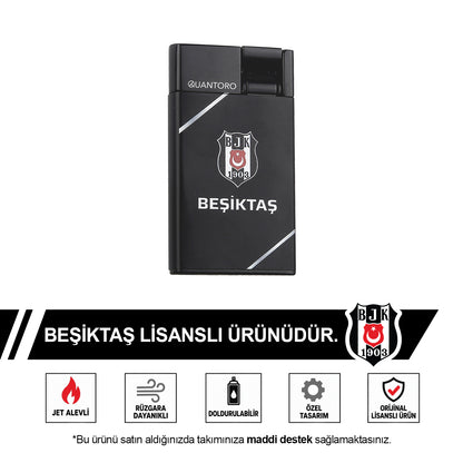 Beşiktaş Premium Jet Kutulu Taraftar Çakmak QT-3