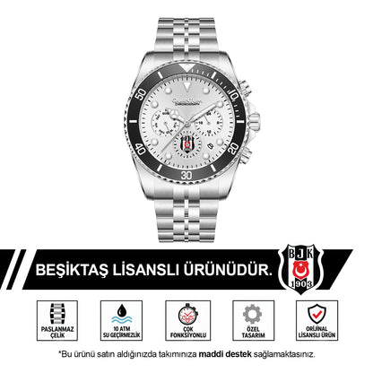 Beşiktaş Quantum Watch 25/M2 GNL69E450022 - Includes a Free BJK Cup