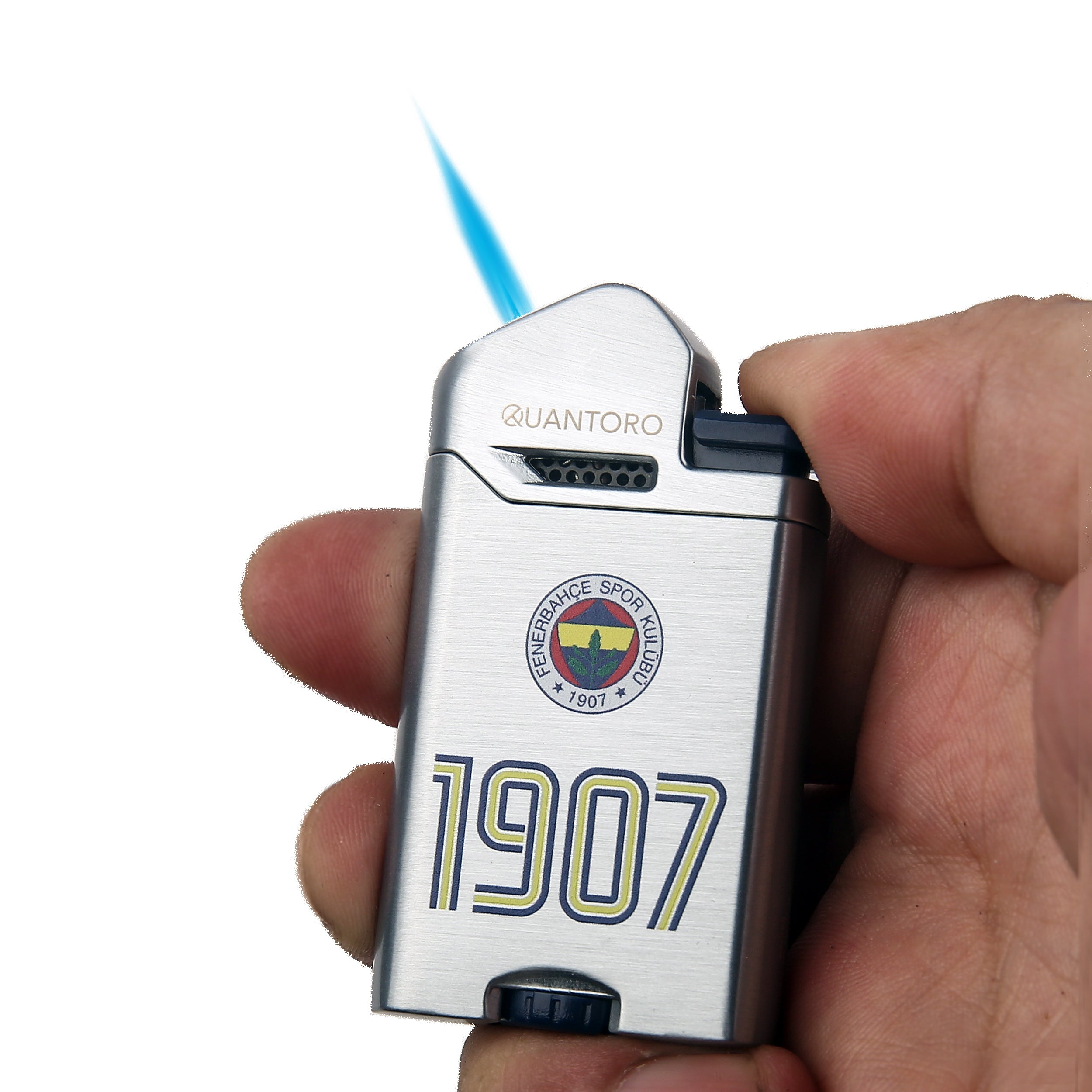 Fenerbahçe Lisanslı Metal Jet Taraftar Çakmak 12'li Stant