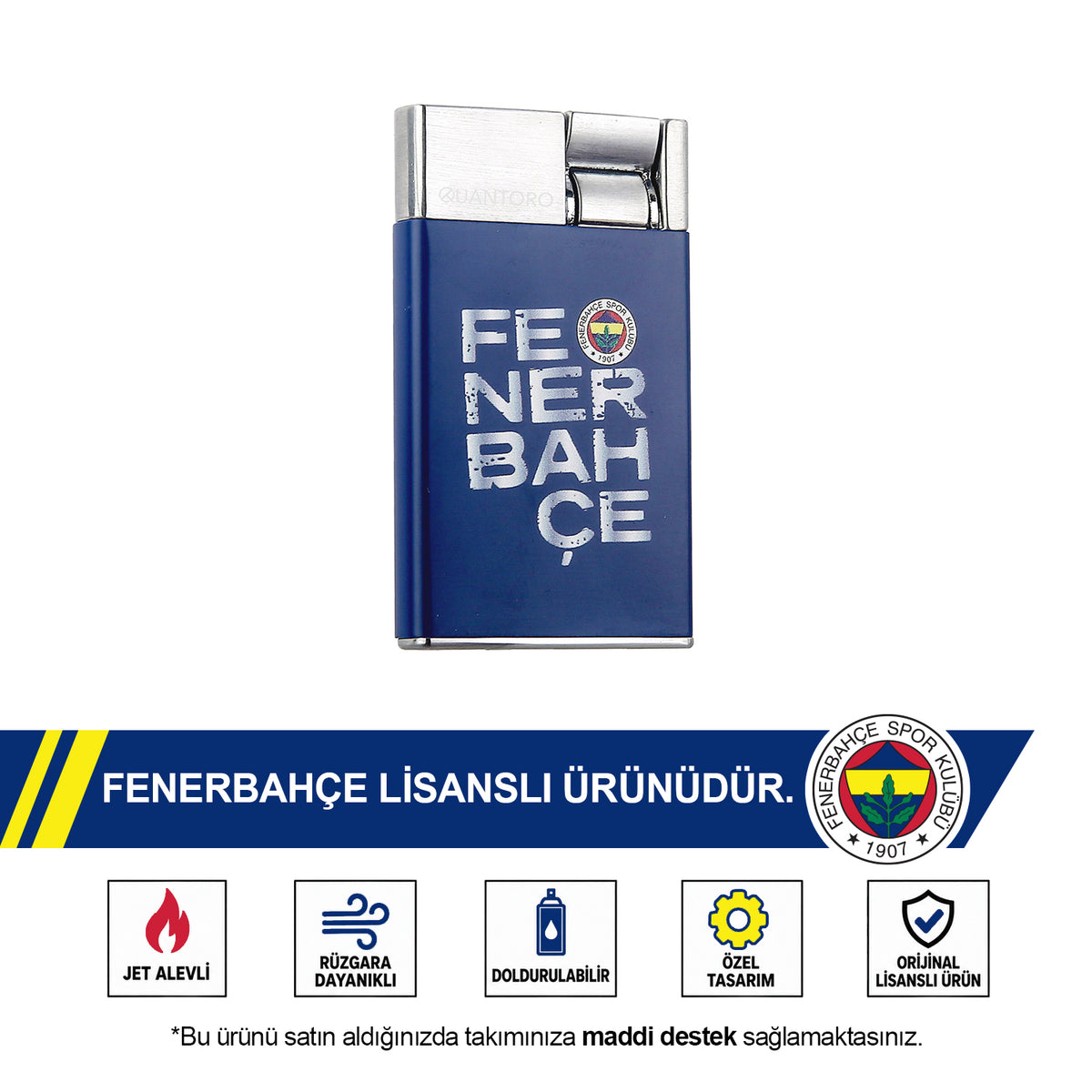 Fenerbahçe Premium Jet Boxed Fan Lighter QT-1