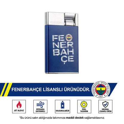 Fenerbahçe Premium Jet Kutulu Taraftar Çakmak QT-1