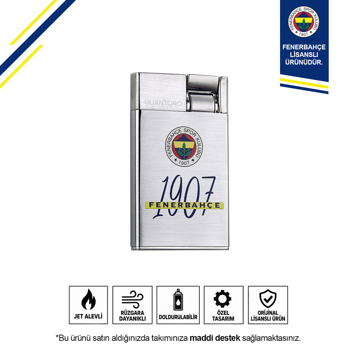 Fenerbahçe Premium Jet Boxed Fan Lighter QT-2