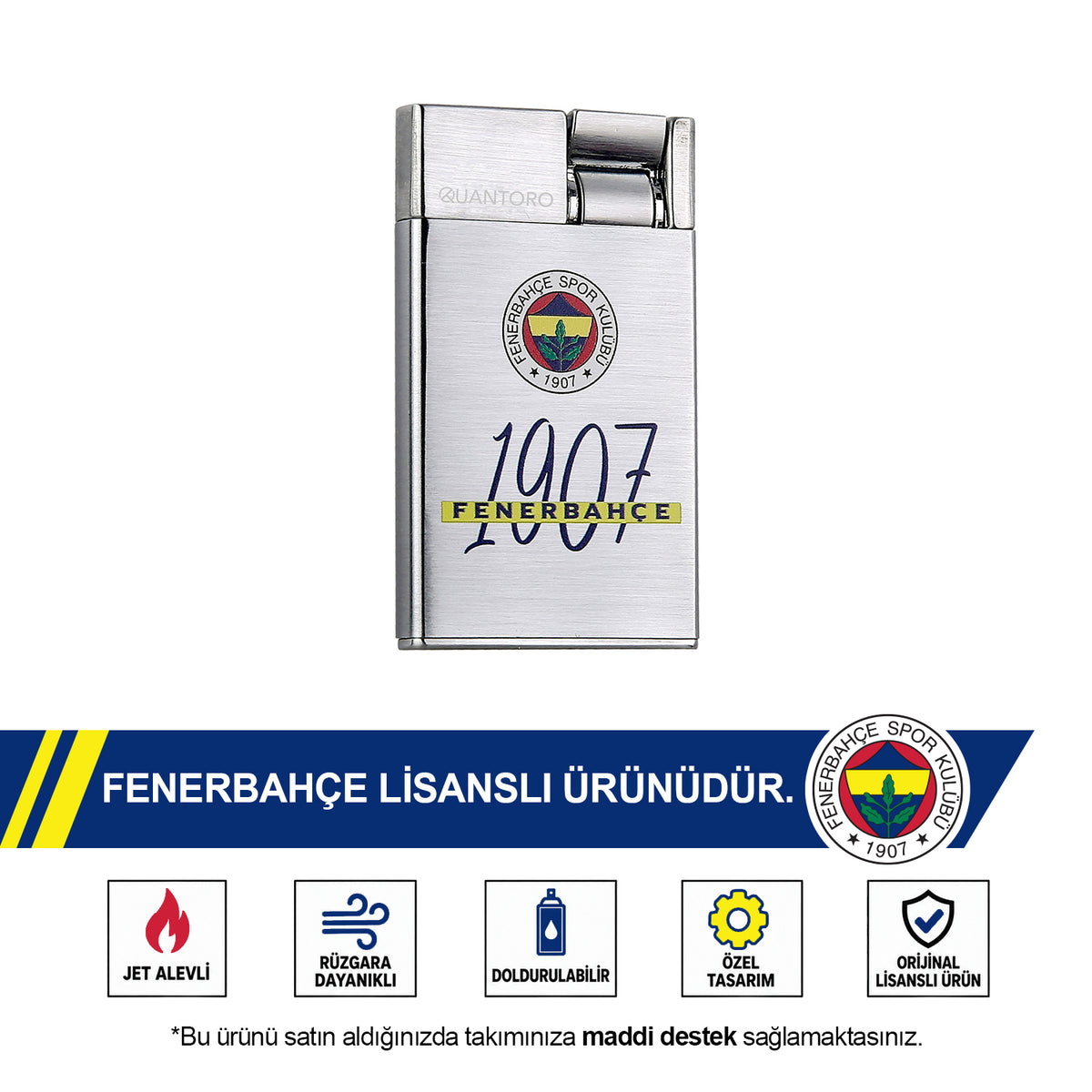 Fenerbahçe Premium Jet Boxed Fan Lighter QT-2