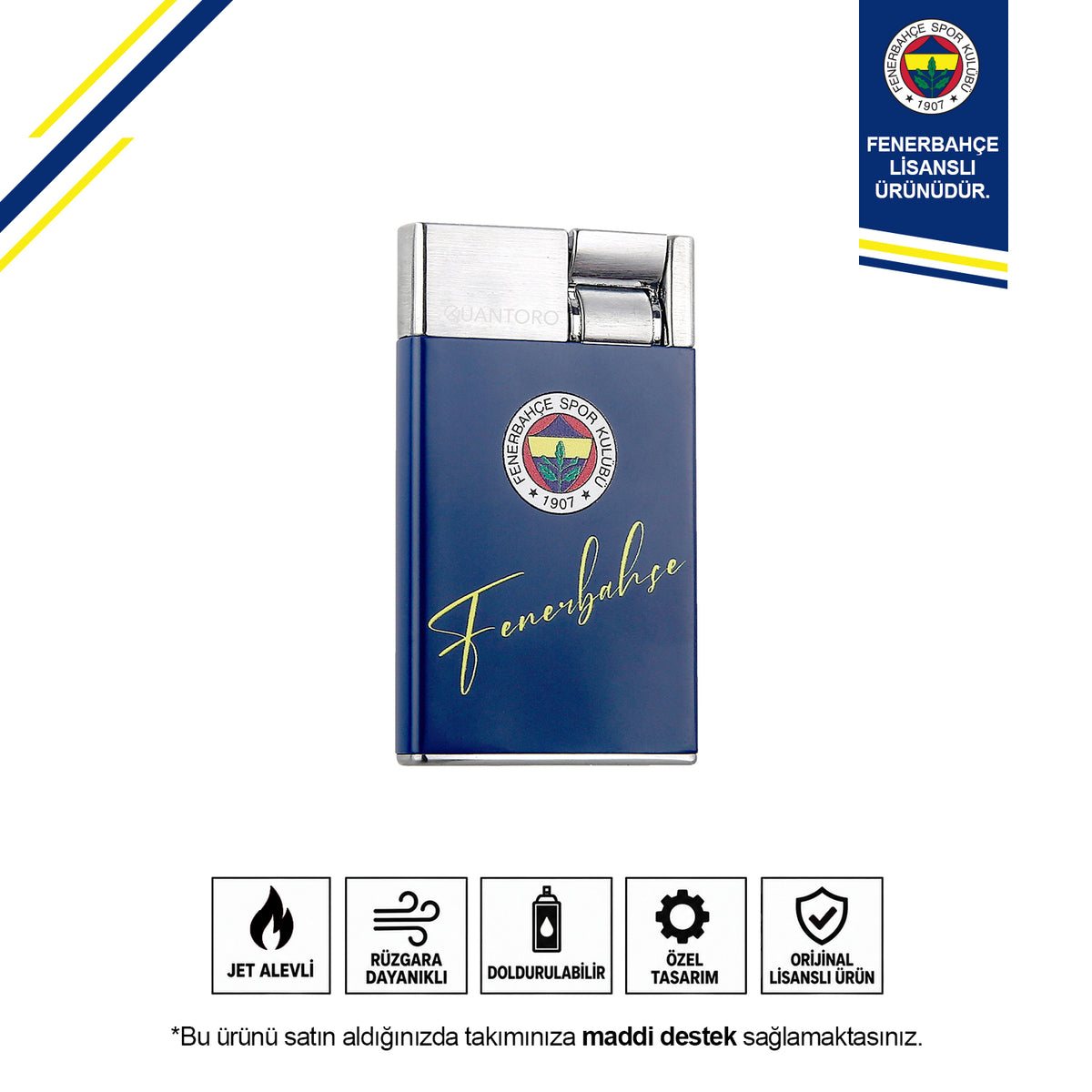 Fenerbahçe Premium Jet Boxed Fan Lighter QT-3