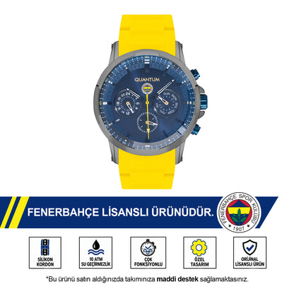 Fenerbahçe Quantum Watch HA036UCS02 - Includes a Free FB Cup