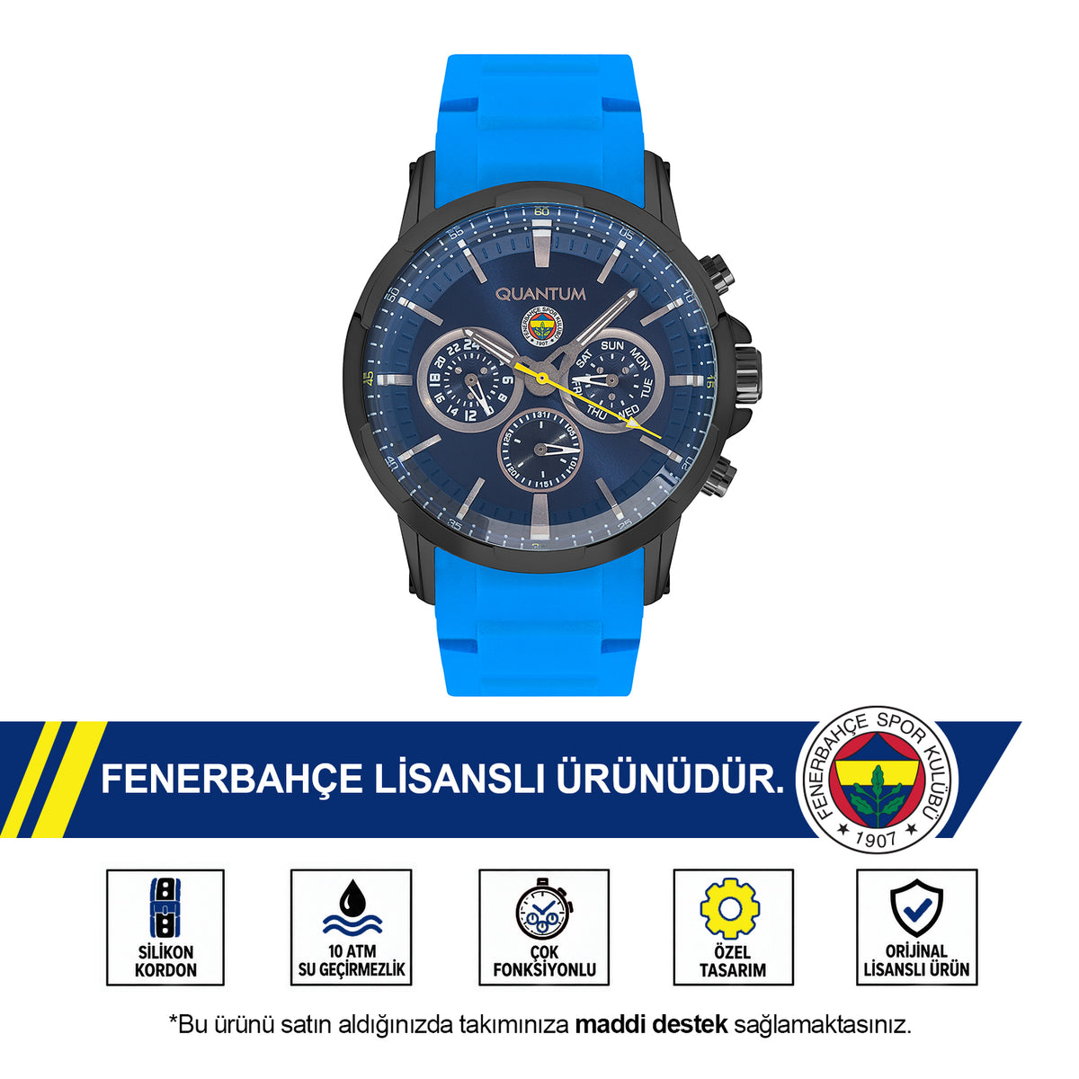 Fenerbahçe Quantum Watch HA036UDS22 - FB Cup Included as a Gift