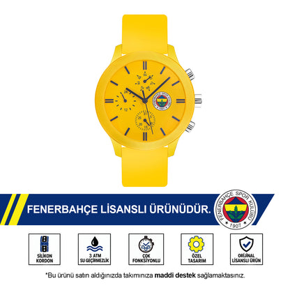 Fenerbahçe Quantum Yellow Watch HA036UDS04
