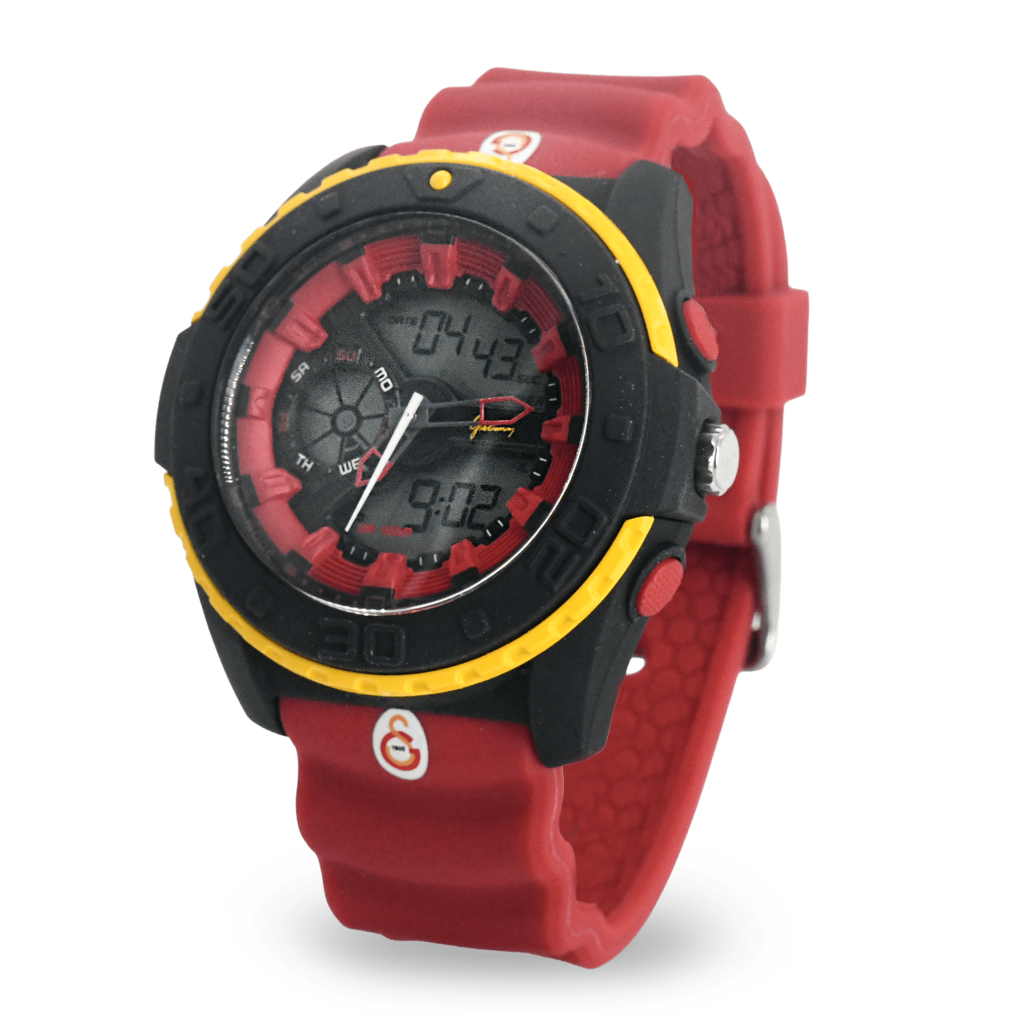 Galatasaray Analog-Dijital Kol Saati U13947 - GS ANAHTARLIK HEDİYELİ